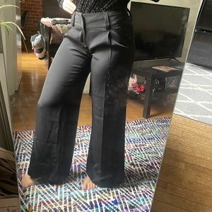 Black flowy dress pants